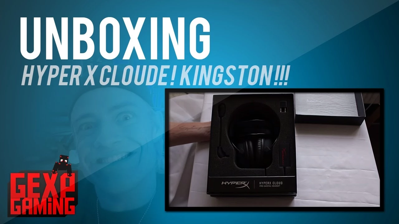 Unboxing af HyperX Cloud DK