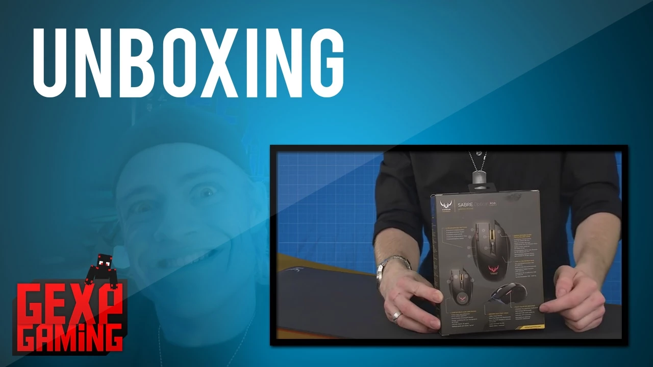 Unboxing og føste kig !! - Corsair Sabre og måtte !