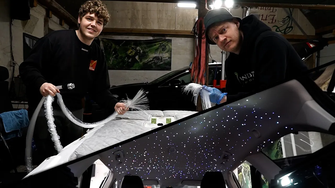 Hvordan jeg byggede stjernehimmel i min bil DEL 1/2