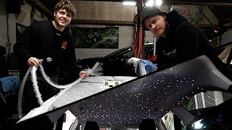 Hvordan jeg byggede stjernehimmel i min bil DEL 1/2