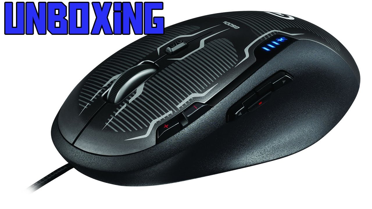 Unboxing af Logitech G500s Gaming mus !