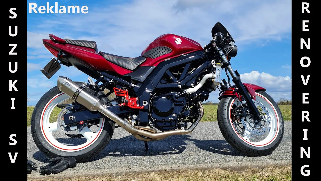 Suzuki sv650 Renovering EP11 - Færdiggørelse, Prøvetur HVA NU ? 🤪