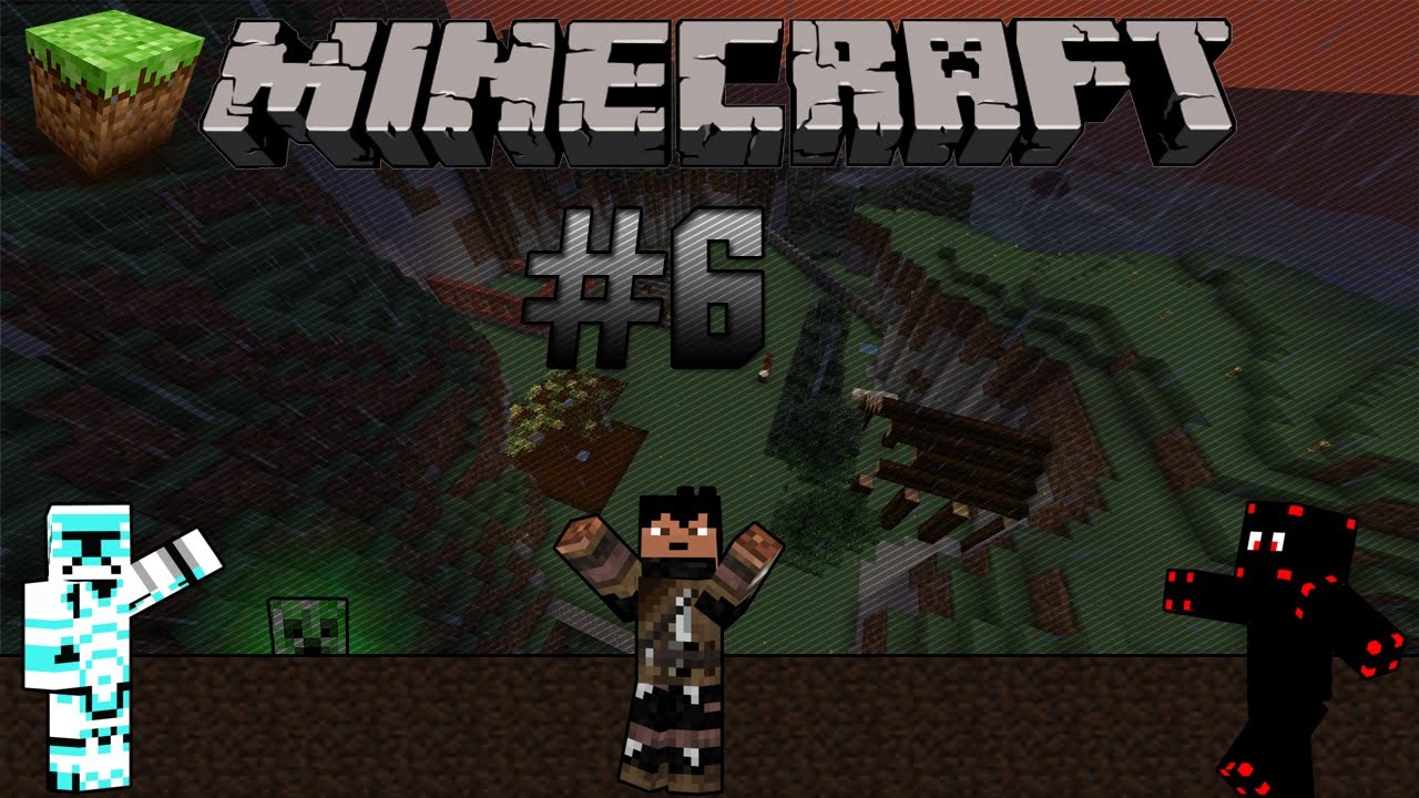 Minecraft 1.4.2 Let´s play med Potter og Obirex #6 - Dirt !