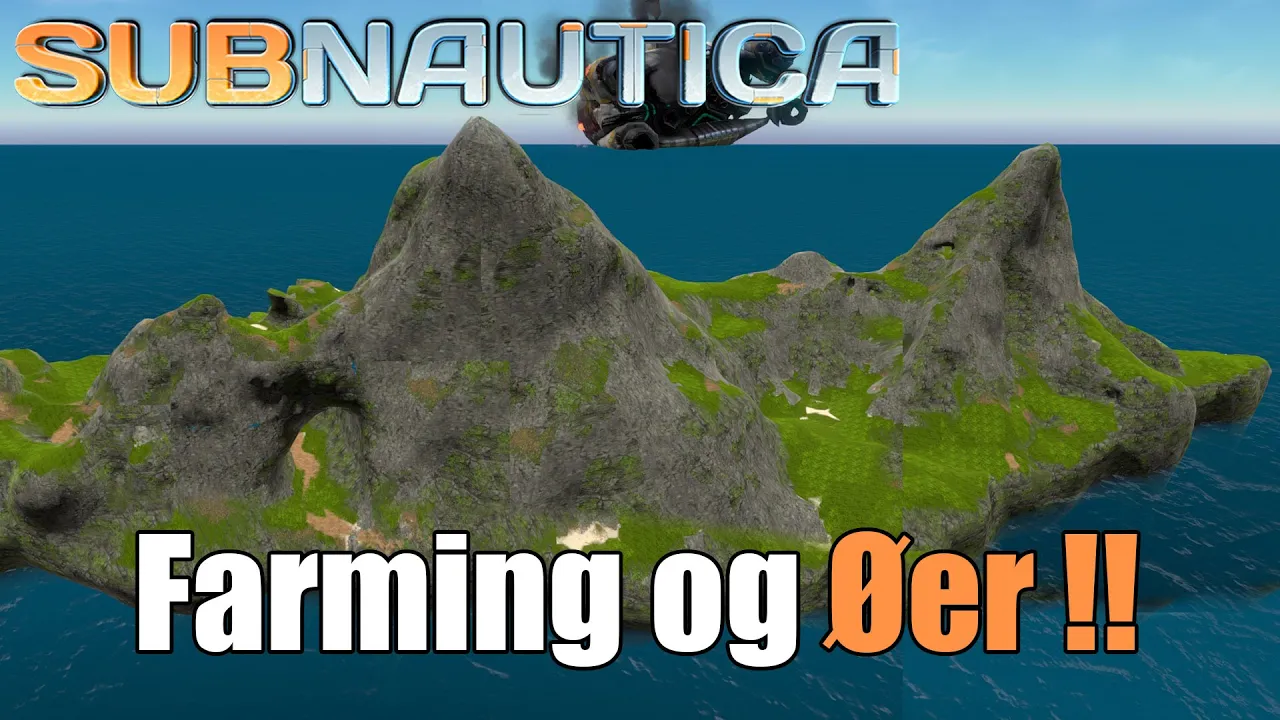 Subnautica survival EP 4 - EN Ø og farming !
