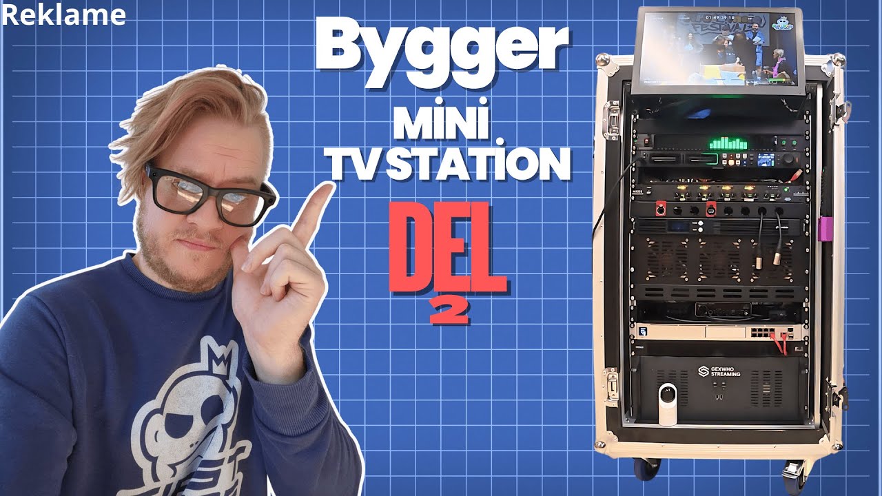 Bygger Voldsomt 20U Streaming rack (DEL2)