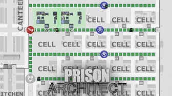 Prison Architect EP 4 - advanceret patruljering !