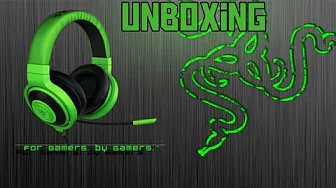 Unboxing af Razer Kraken Pro Gaming headsæt