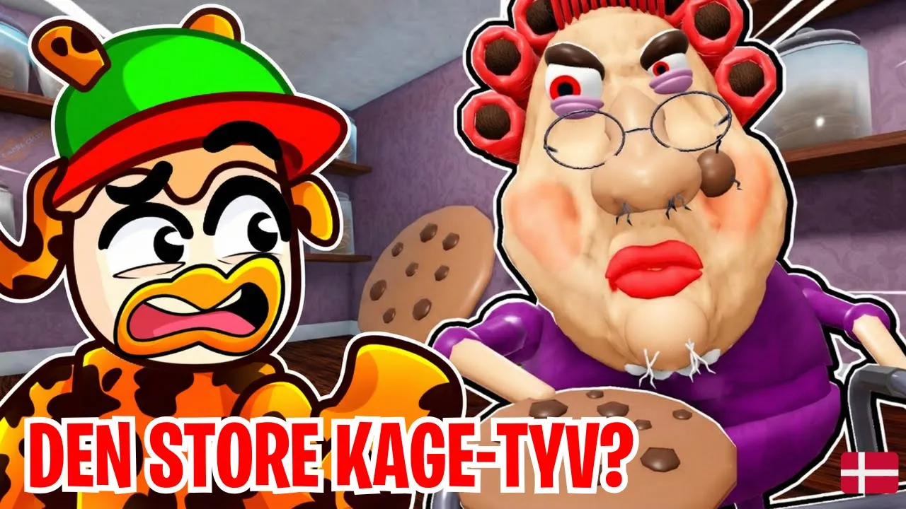 Stjæler fra Bedstemor! Hun bliver sur!