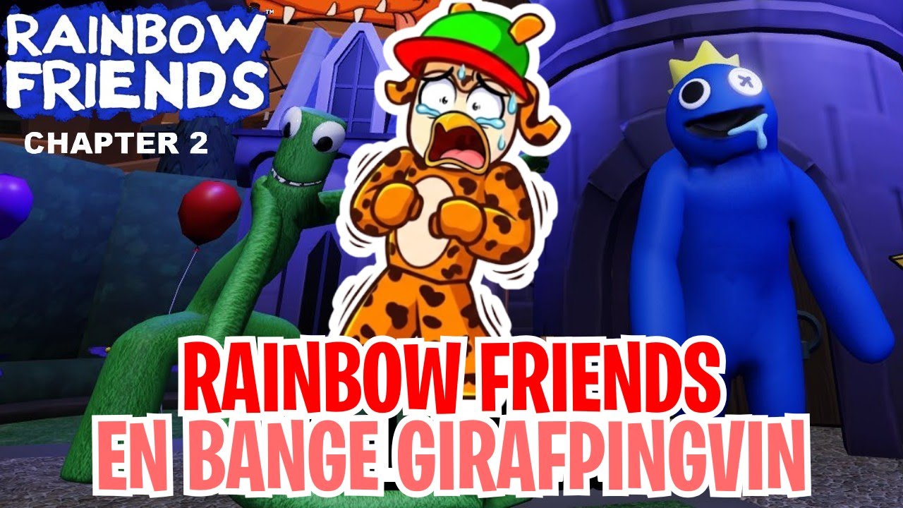 Rainbow Friends Chapter 2 med girafpingvin