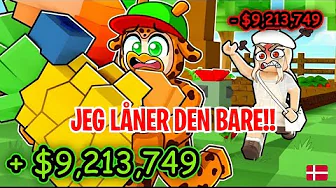 Sådan blir du RIG i Grow a Garden