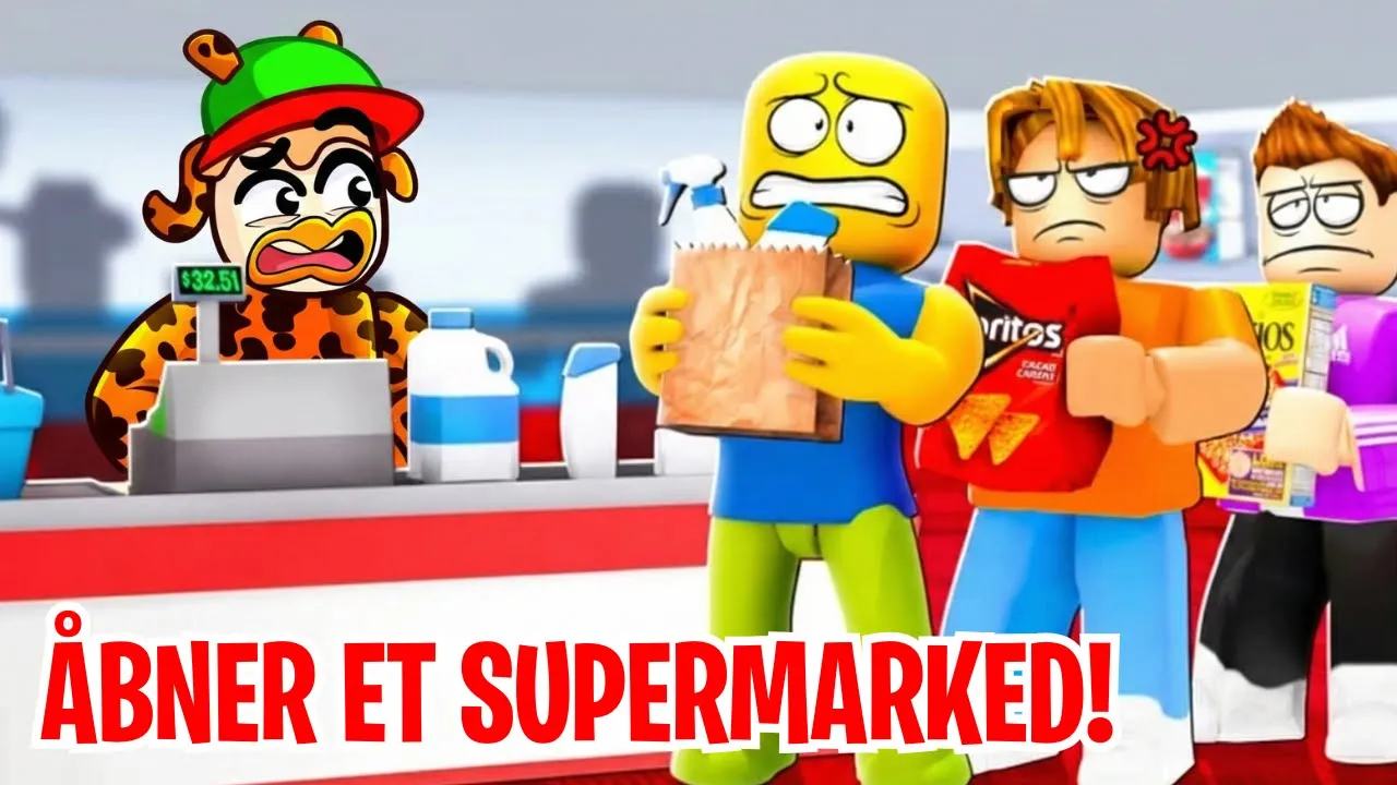 Jeg vil ansætte DIG i min MEGA-BUTIK i ROBLOX! 🏪🦒🐧