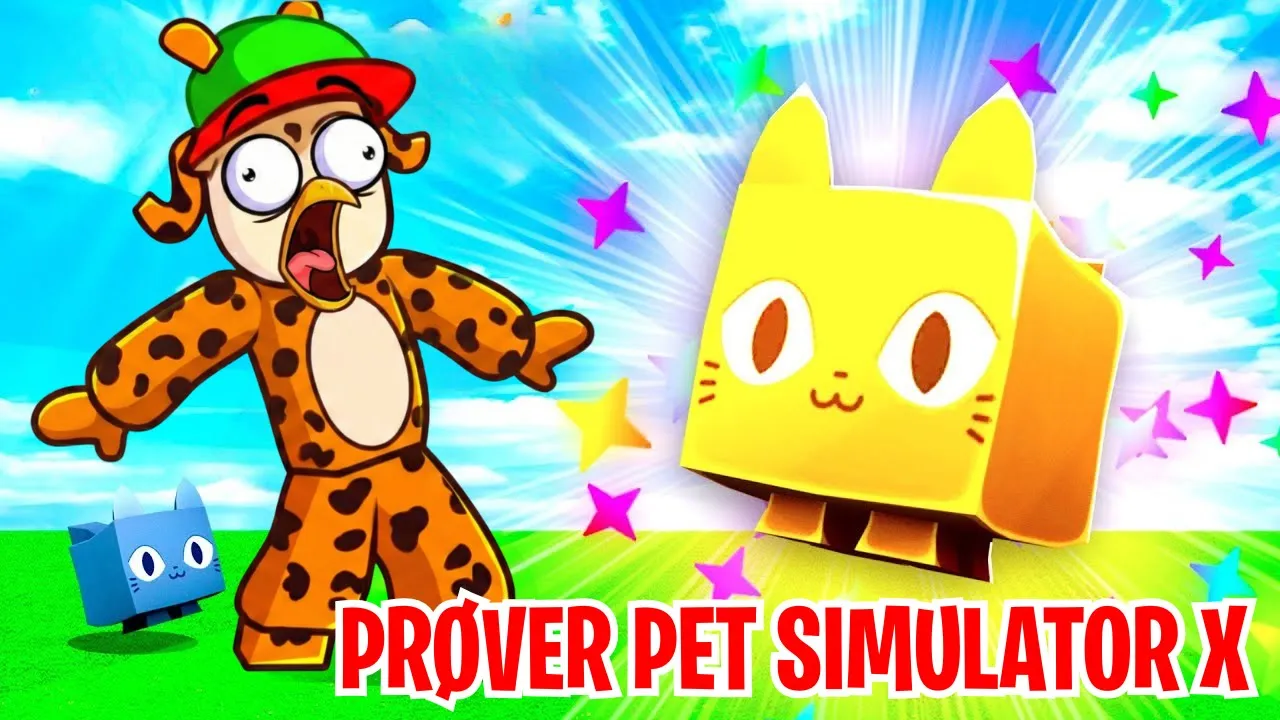 Spiller PET SIMULATOR X for første gang!