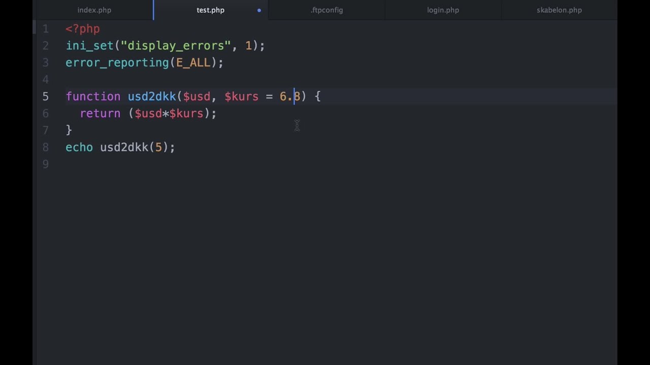 Funktioner i PHP | PHP for begyndere