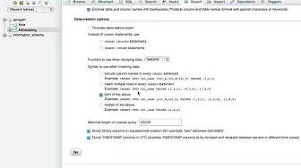 Backup og Restore af database | PHP og databaser