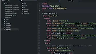Opsætning af editor, webhotel og filer | PHP og databaser
