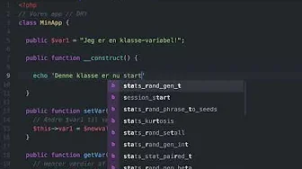 Magiske metoder i vores klasse | Videre med PHP-programmering (OOP)
