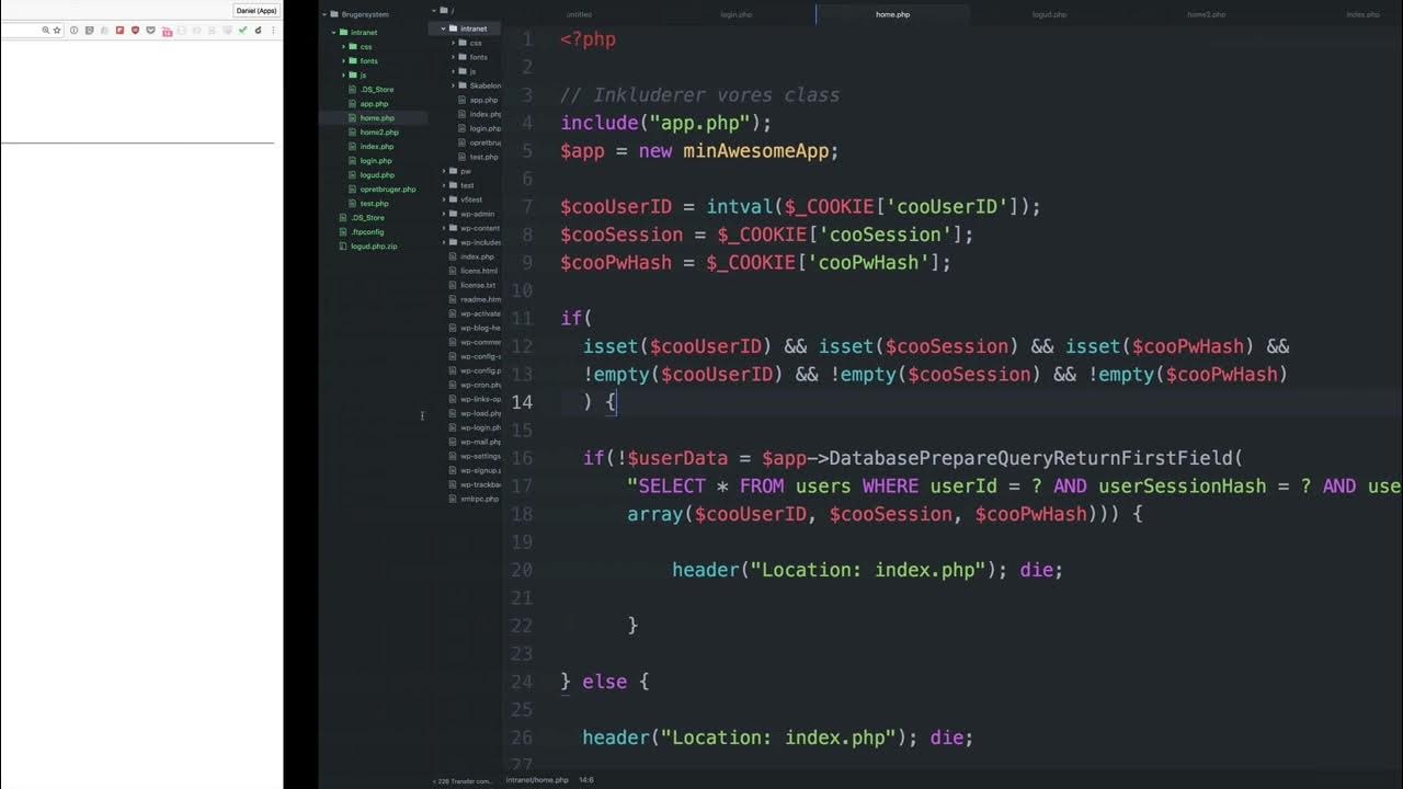 Automatisk login ved næste besøg | Byg et brugersystem i PHP (serie)
