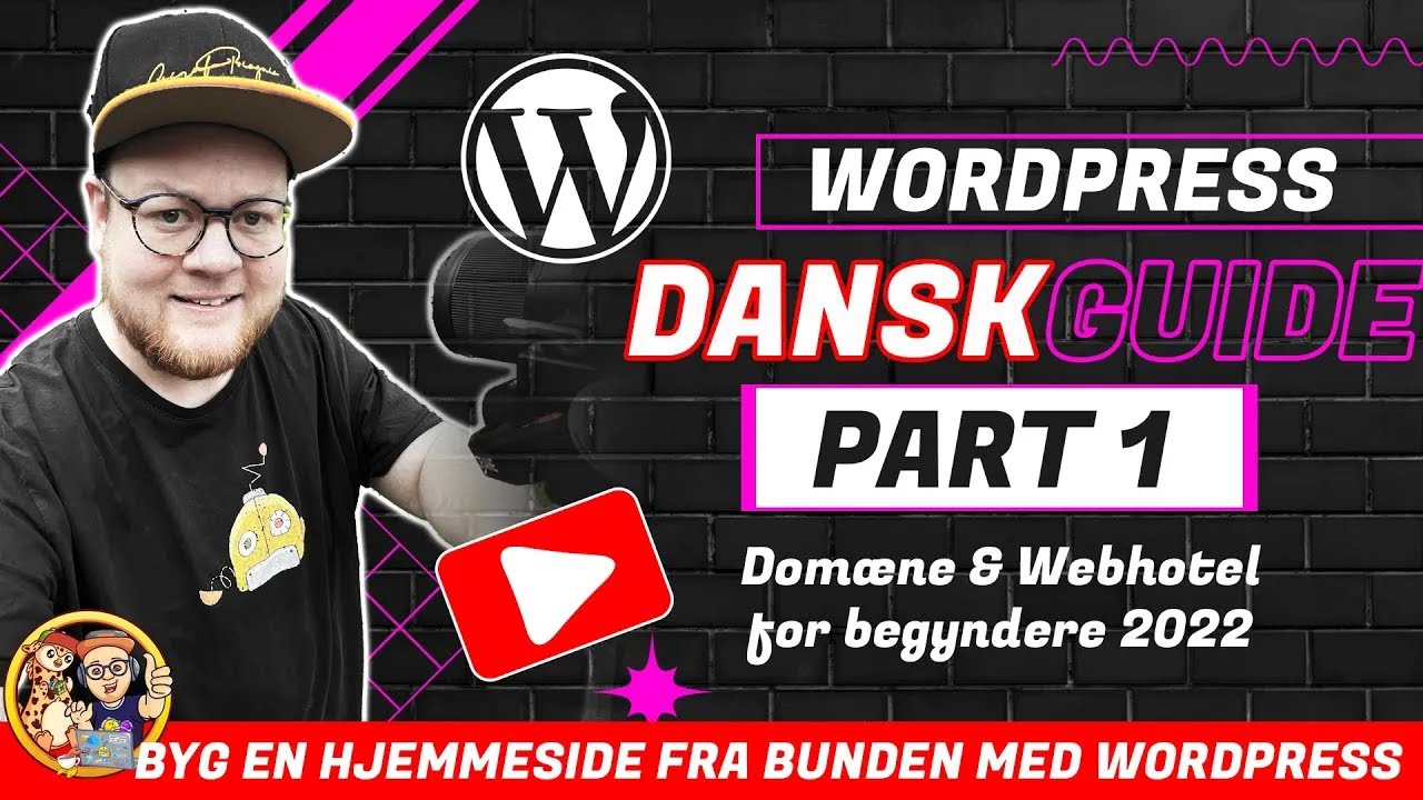 WordPress på Dansk for begyndere - Part 1: Følg med når jeg bygger girafpingvin.dk