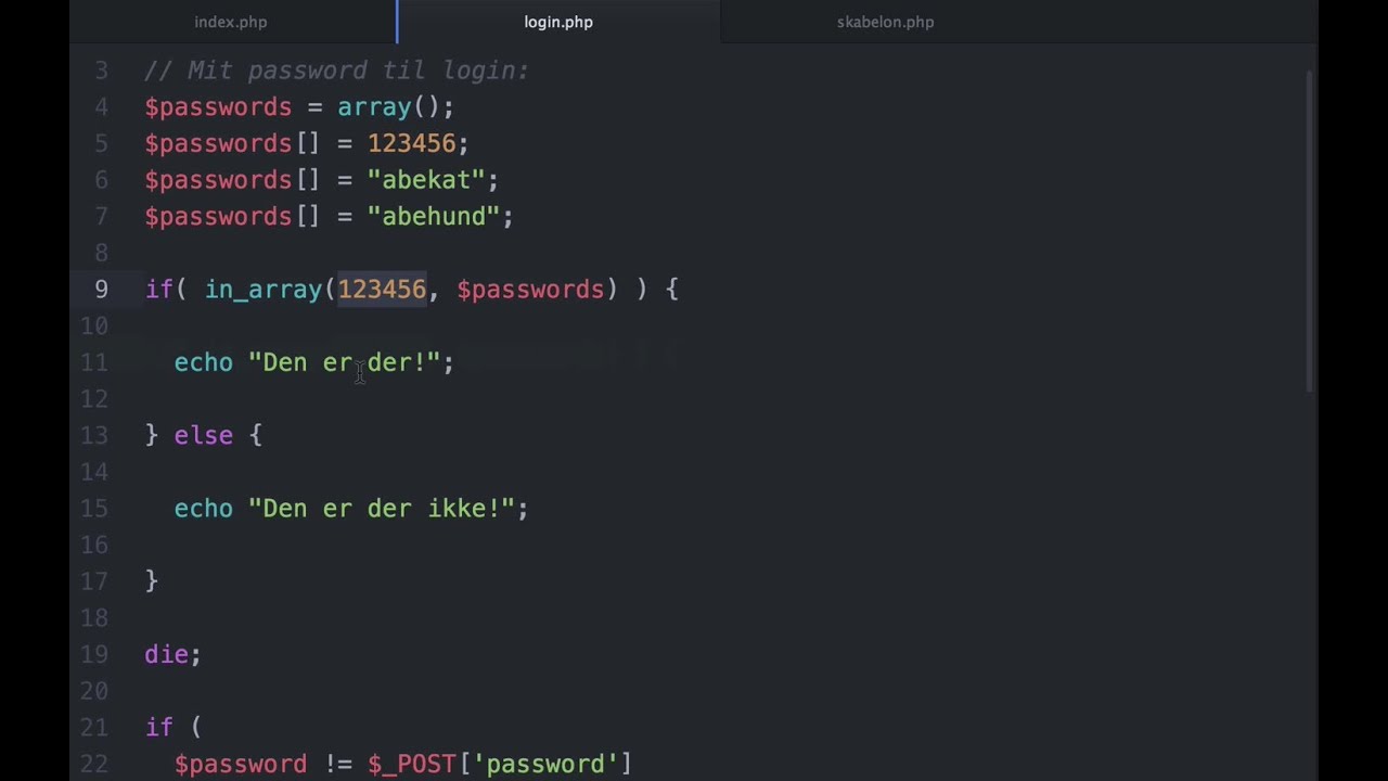 Projekt: Byg en formular i PHP - Del 3 af 3 | PHP for begyndere