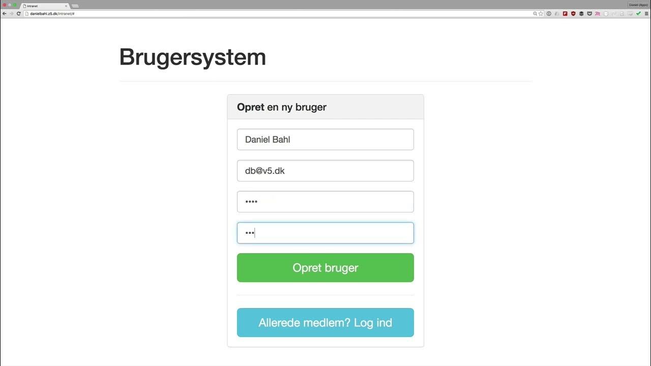 Tjek om en bruger allerede eksisterer i databasen | Byg et brugersystem i PHP (serie)