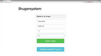 Tjek om en bruger allerede eksisterer i databasen | Byg et brugersystem i PHP (serie)
