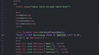 SQL-sproget: LIMIT og ORDER BY | PHP og databaser