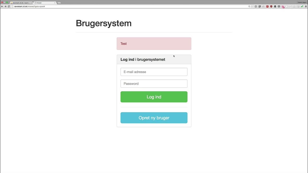 Håndtering af fejl - Del 1 af 2 | Byg et brugersystem i PHP (serie)