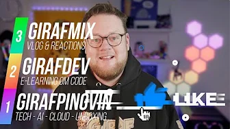 KÆMPE NYHED PÅ GIRAFPINGVIN: NYE KANALER! SE MED 👀