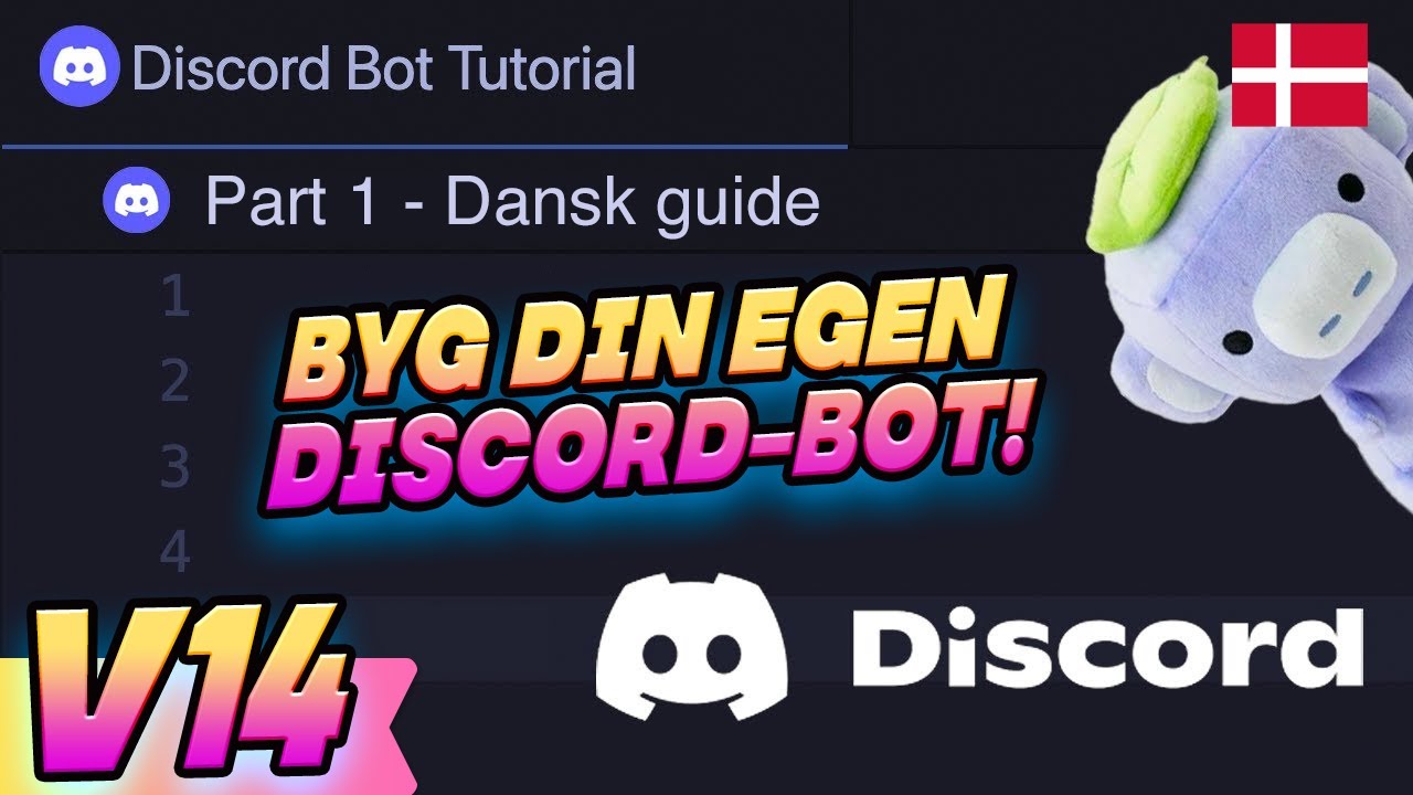 Byg Discord-bot med Discord.js og Node.js · Komplet dansk guide 2023