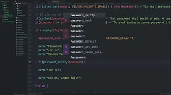Password Hash vha. blowfish og random salt | Byg et brugersystem i PHP (serie)