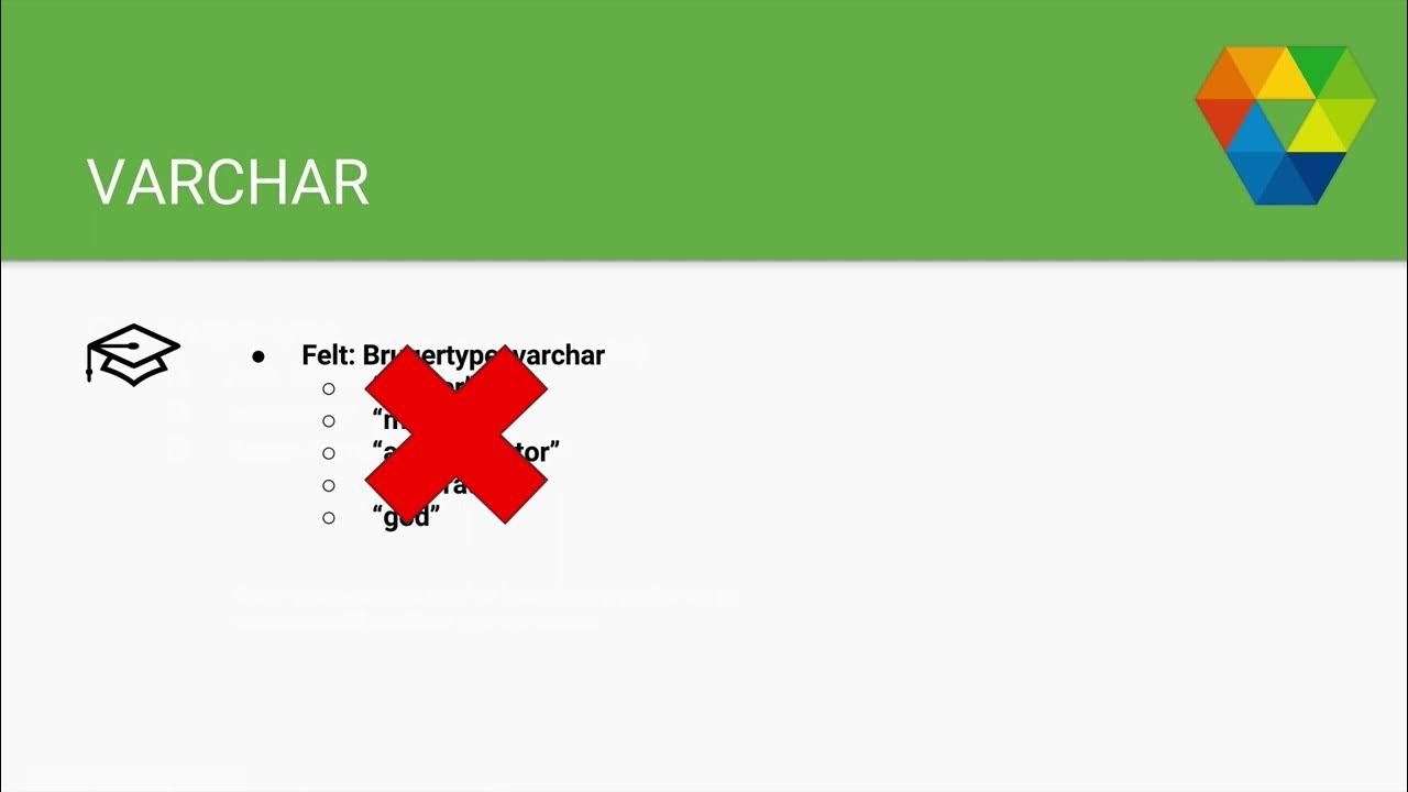 Brugertype-felt i MySQL-databasen med datatypen ENUM() | Byg et brugersystem i PHP (serie)