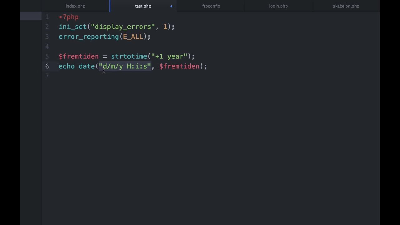 PHP, dato-håndtering og opslagsværktøj | PHP for begyndere