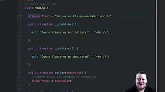 Public og Private metoder/funktioner og attributter/variabler | Videre med PHP-programmering (OOP)