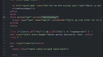 Søgefelt og data-søgning i SQL | PHP og databaser