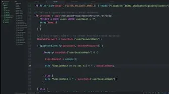 Byg SessionHashing til vores bruger-system i PHP | Byg et brugersystem i PHP (serie)