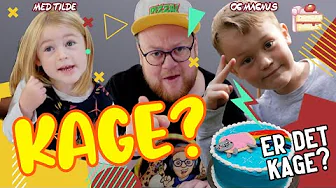 Er det KAGE 🍰 eller IKKE KAGE ✅ med Magnus og Tilde 🦒🐧