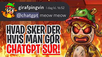 Kan ChatGPT blive sur? #sketch