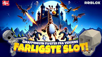 Hjælp Mig med at Flygte fra Verdens Farligste Slot i Roblox! Obby