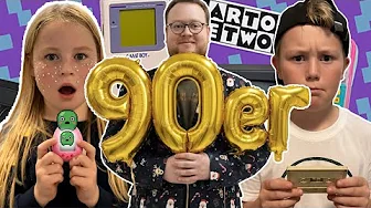 Girafpingvin i 90erne med Tilde og Mangnus