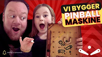 Vi bygger en Pinball Maskine og en Robot i træ 🪵🤖
