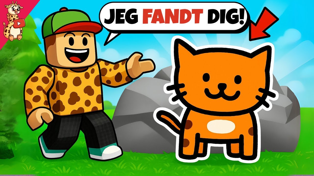 KATTE KAOS i Roblox– Kan vi redde ALLE 100 katte?!