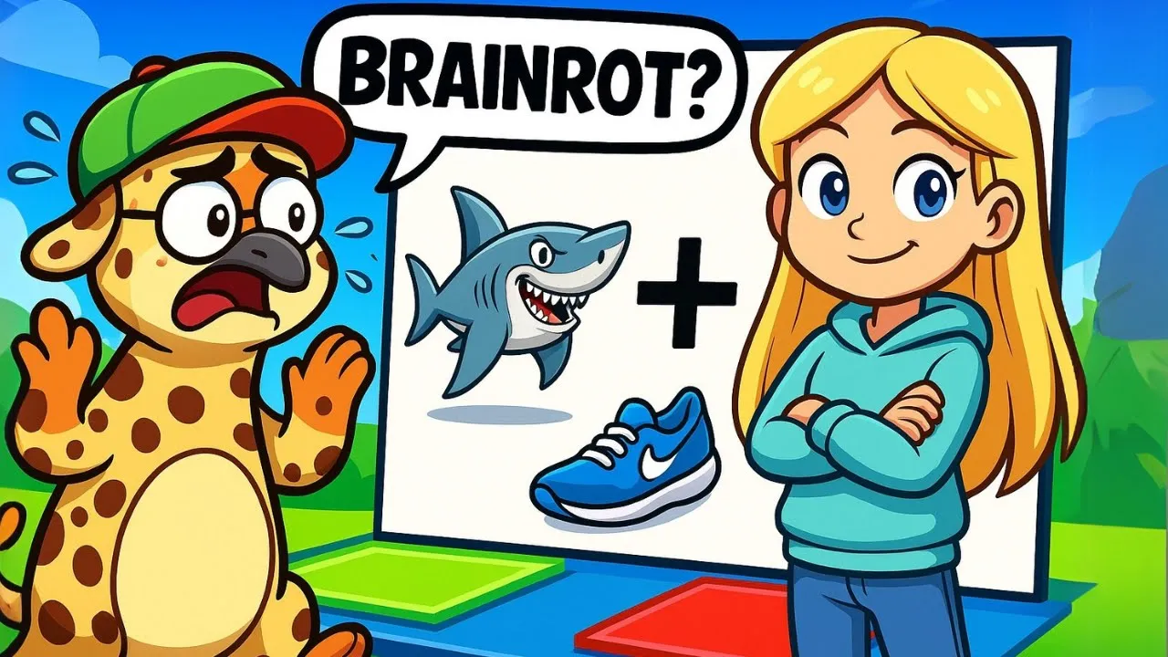 ITALIAN BRAINROT QUIZ med Tilde & Giraf! Er DU BEDRE end os?