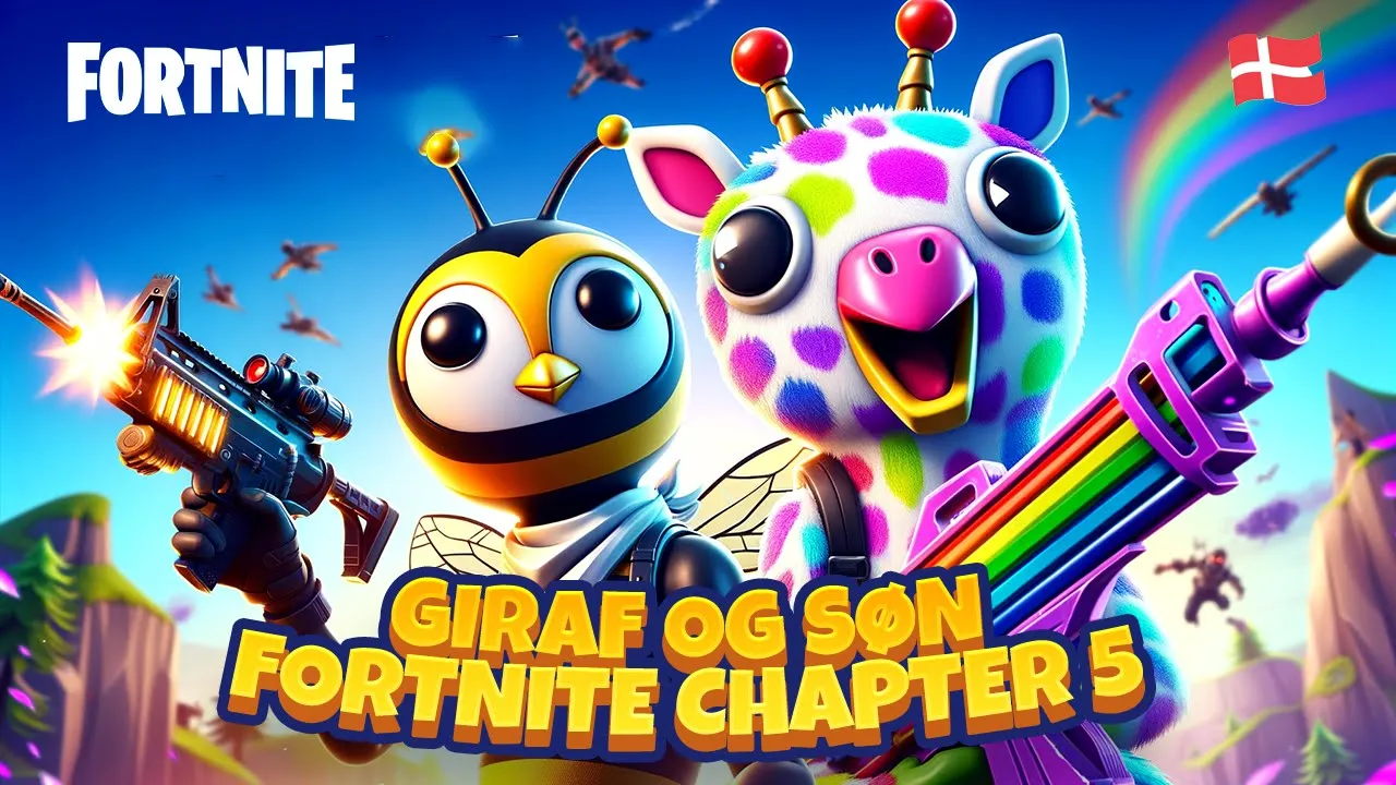 Fortnite Chapter 5 - Magnus og jeg prøver lige en battle