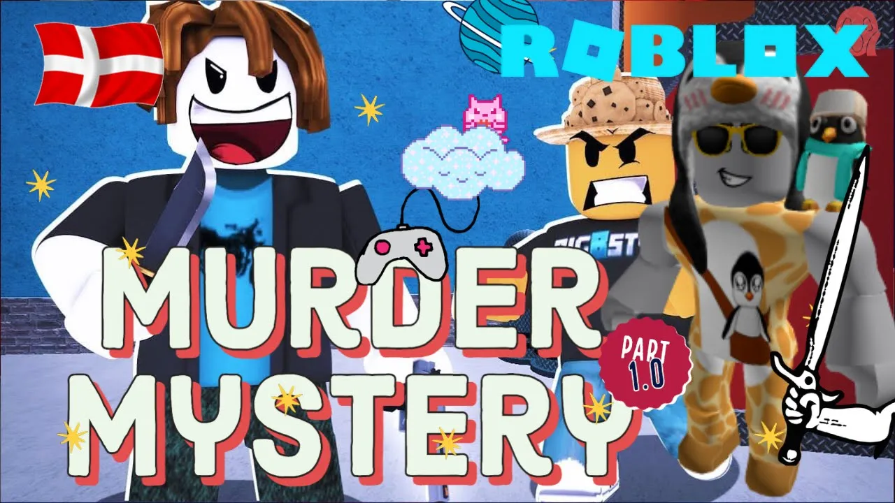 ER 🦒🐧 EN MORDER? 🗡️ Roblox Murder Mystery 2 Dansk