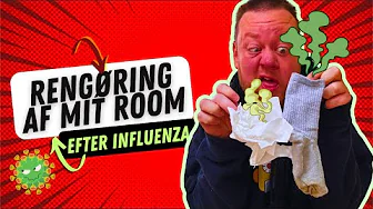 Snotpapir & Sure Sokker: Den Store Oprydningsdag! (efter 7 dage med mandeinfluenza) 🤮🥹