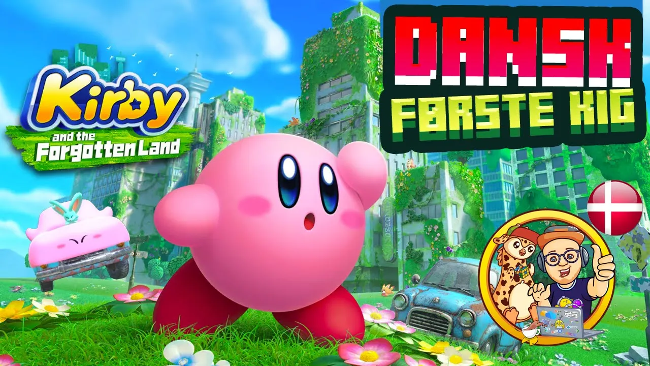 Kirby and the Forgotten Land Dansk 2022 Review - Et første 20 minutters kig på det nye Kirby spil!