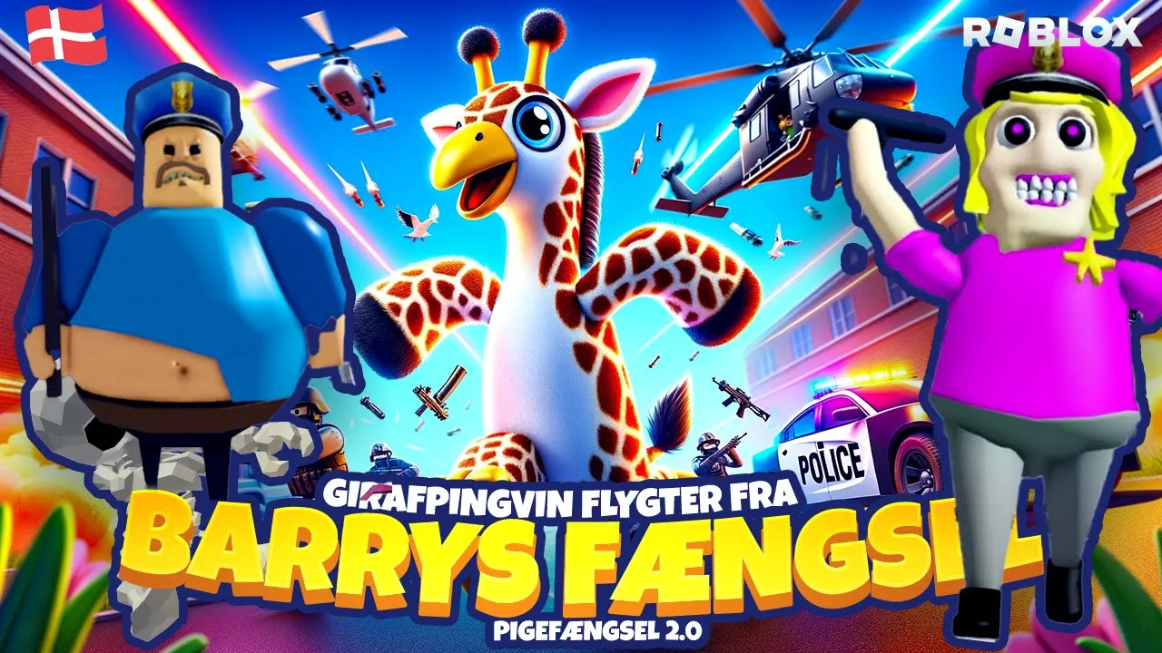 På flugt fra Barrys forbandede politi-pige 👮 fængsel