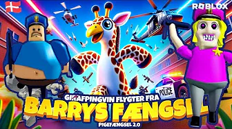 På flugt fra Barrys forbandede politi-pige 👮 fængsel