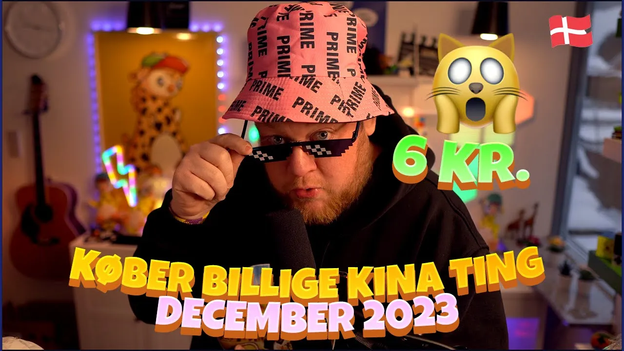 Billig PRIME Merch og OVERRASKELSER fra Kina - Haul Dec 2023