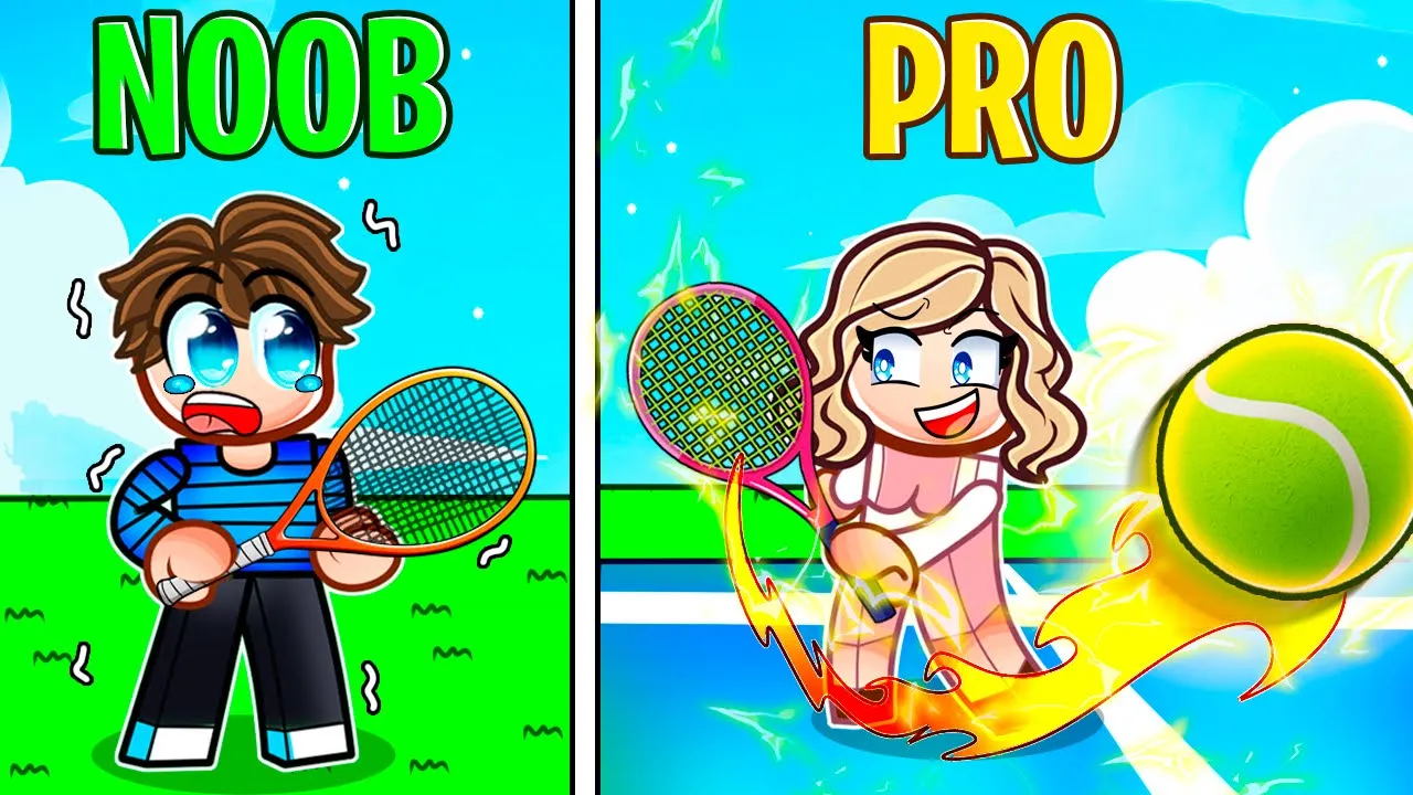 Judex Og Jeg Spiller Tennis I Roblox!